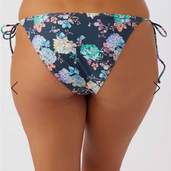 O’NEILL BIKINI BOTTOM EASY SIDE TIE DESIGN MEDIUM COVERAGE BOTTOM NWT - Picture 5 of 8